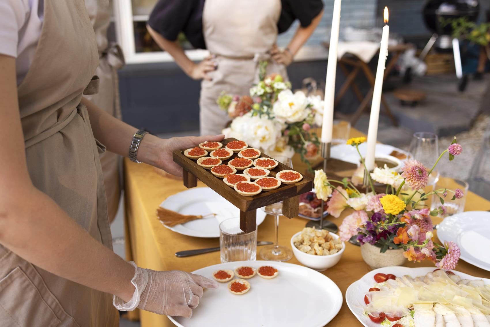 Effortless Entertaining: Gnessafi's Full-Service Private Event Catering